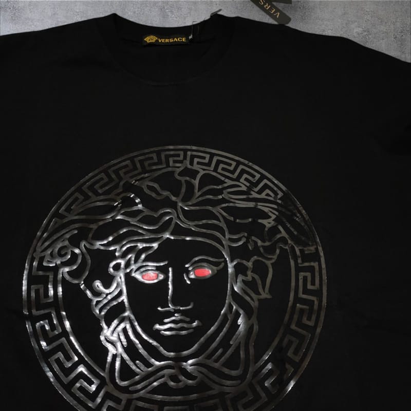 Kaos vercace black on black like new, foto 2