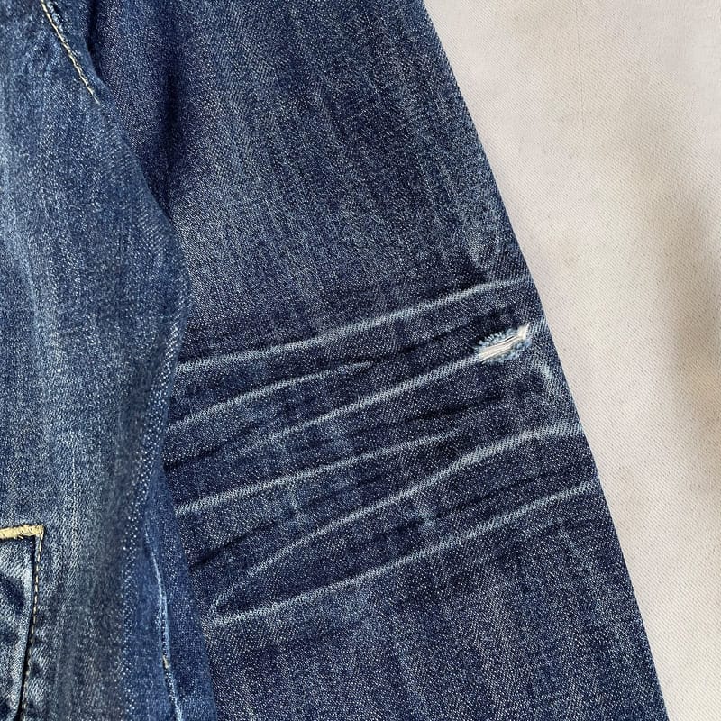 Trucker Denim Type III Fading By Hangten, foto 8