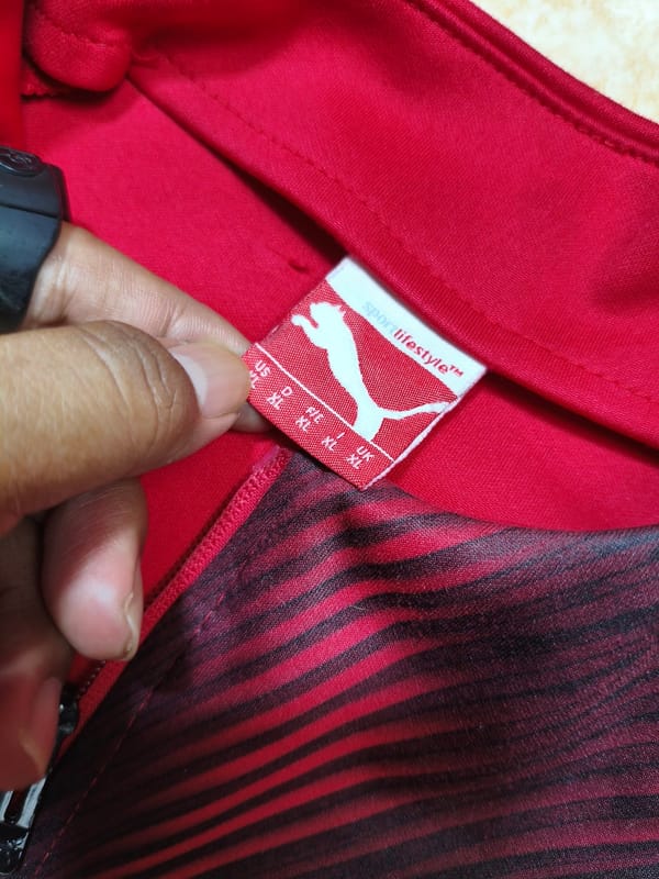 Jaket Puma AC Milan Anthem 2019/2020, foto 5