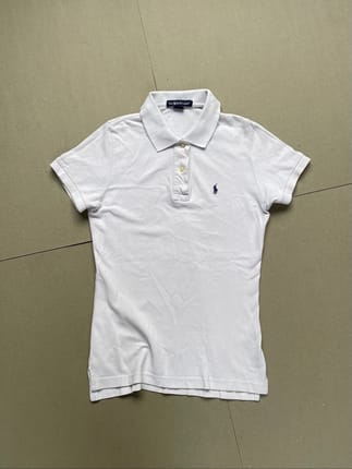 Polo Shirt Ralph Lauren Putih Original