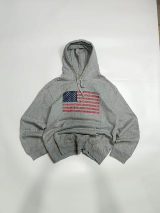 VINTAGE AVIREX AMERICAN FLAG HOODIE