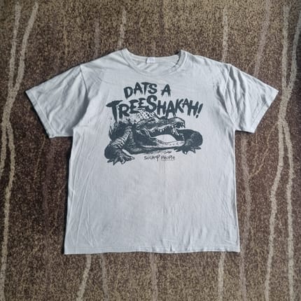 Kaos Swamp People Dats A Treeshakah Alligator
