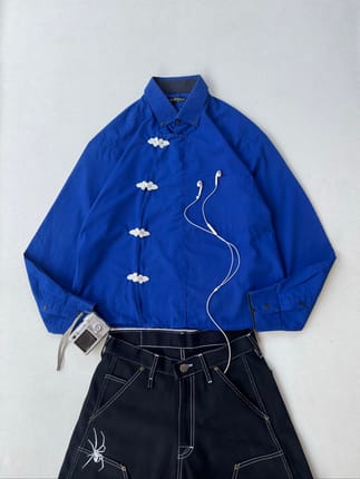 Kemeja Boxy Cheongsam