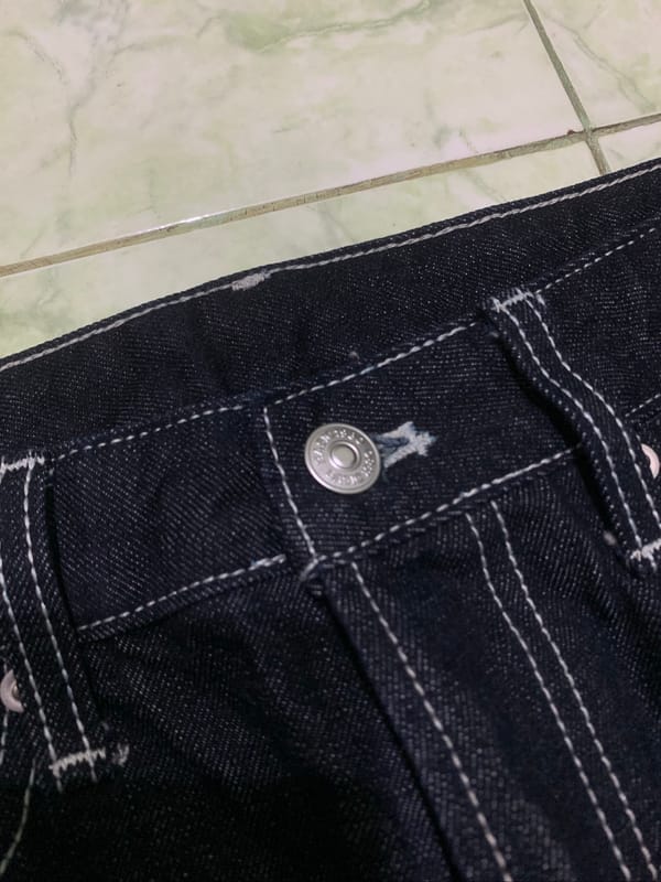 Basic 1980 Selvedge Raw Denim, foto 3