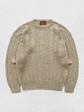 GIOVANNI CABLE VINTAGE KNITWEAR