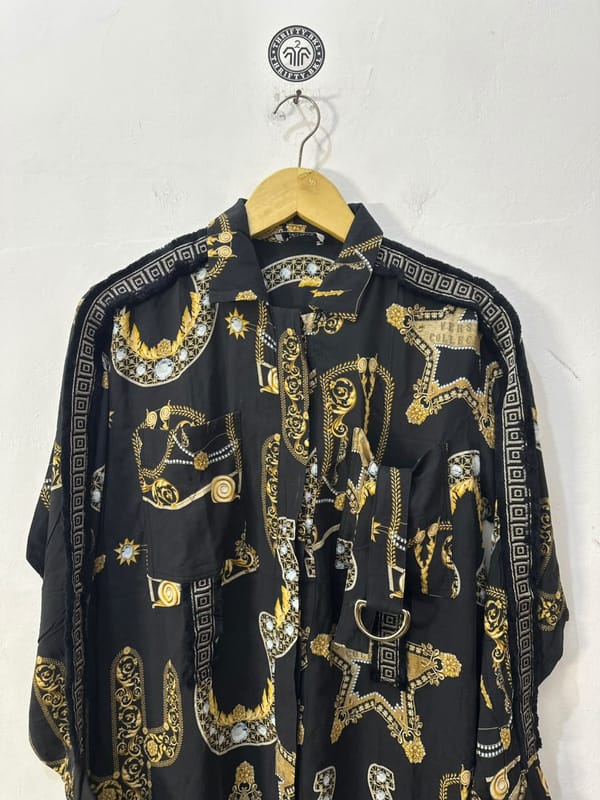 AUTHENTIC VERSACE COLLECTION PARKA MOTIF WESTERN, foto 3