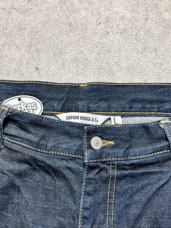 Uniform Bridge Pleated Selvedge Jorst, foto 4