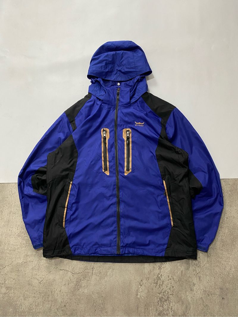 Y2K Gorpcore Windbreaker Pria blue, foto 2