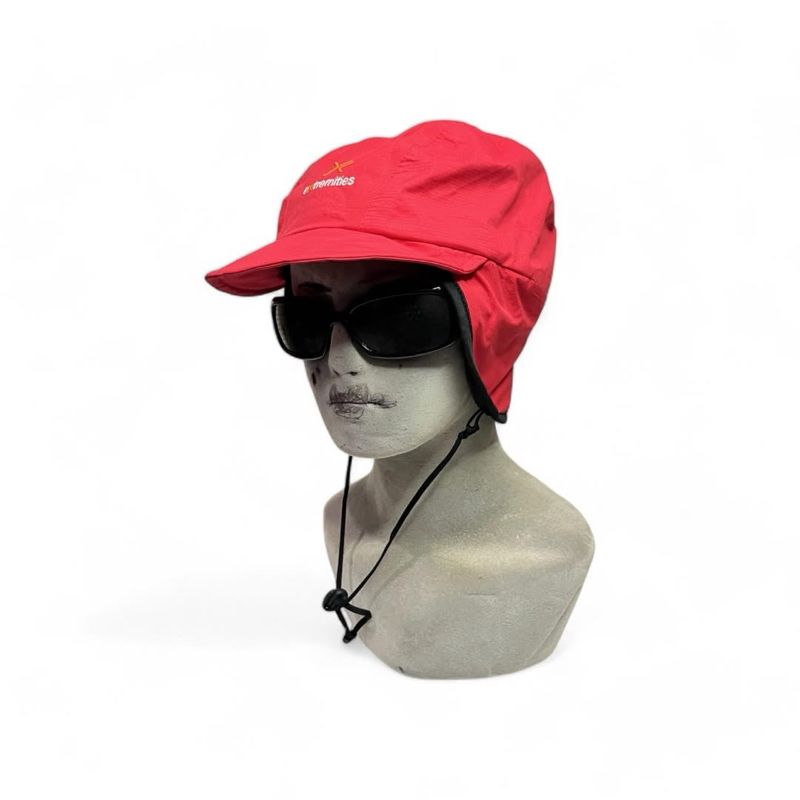 Gorpcore Sportswear Hat Pria red, foto 8