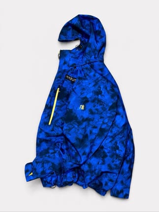 nnoum blue camo gorpcore jacket