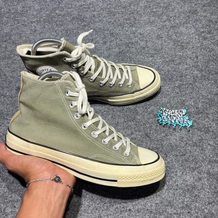 Converse Chuck 70 Hi Field Surplus Olive Green.