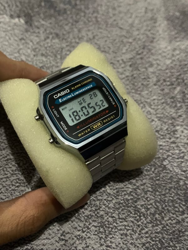 Jam Tangan Casio A168 Classic Retro Vintage, foto 3