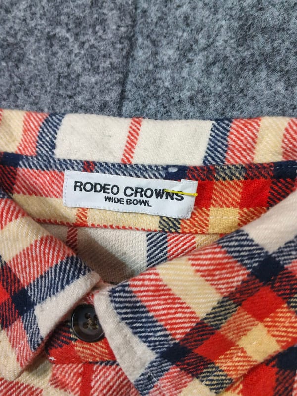 Rodeo Crowns Wide Bowl Flanel, foto 3
