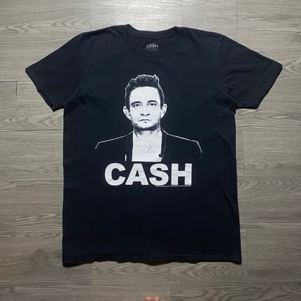 Johnny cash straight stare tee band merch