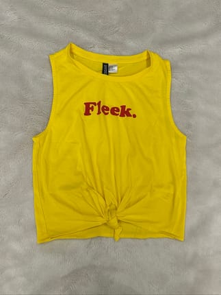 H&M Yellow Tank “Fleek”