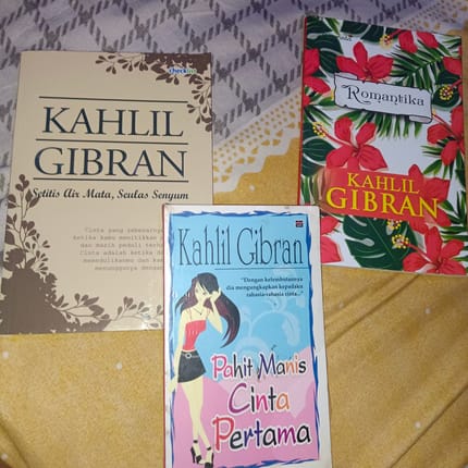 preloved novel kahlil gibran bundle / take all