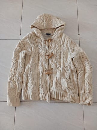 jacket cardigan Aran knit polo Ralph Lauren vintage 1967