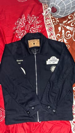 Hanoon Industries – Work Jacket Boxy Fit Jaket Vintage Black