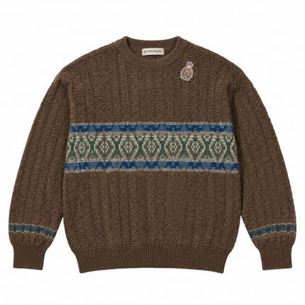 Knitwear Rajut Jack Brown