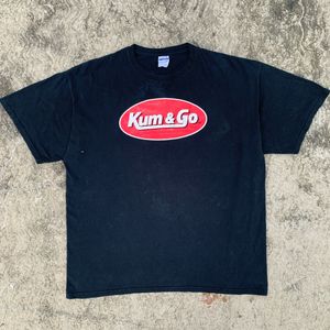 Gildan Vintage Y2K T-shirt Pria navy