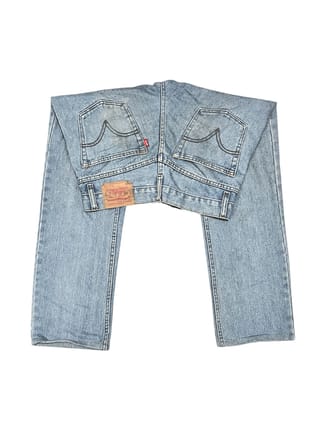Levi’s 505 Made in U.S.A Straight Light Blue Denim