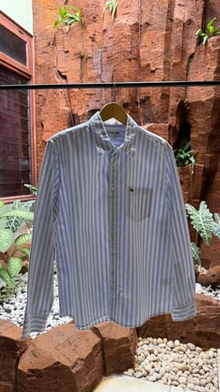 Kemeja Lacoste Stripes