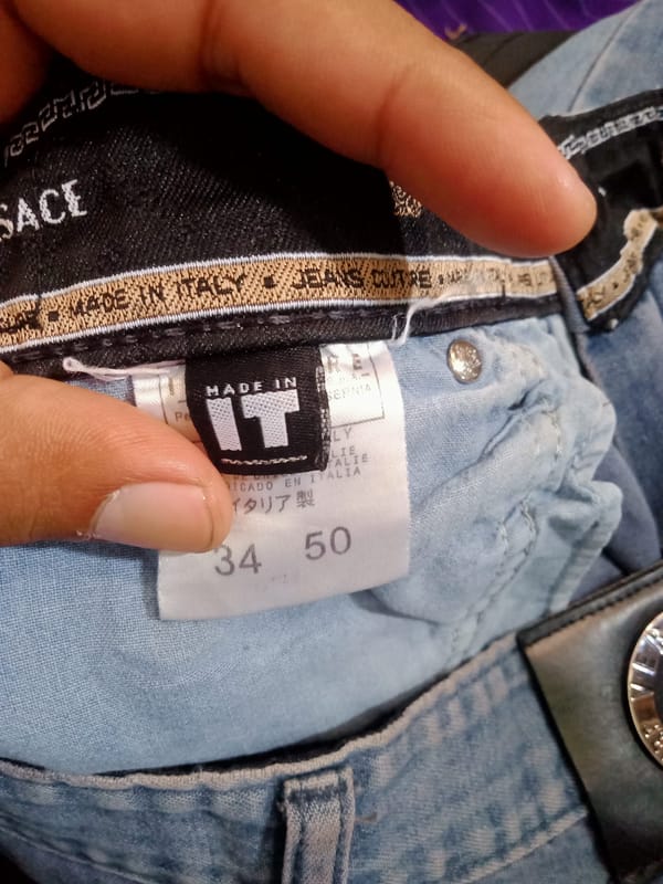 Celana Versace Made In Italia, foto 9