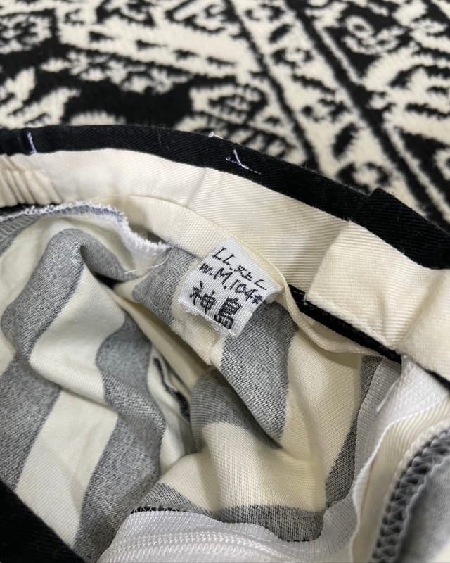 Unique Striped 70’s Baggy pants Emo Goth, foto 9