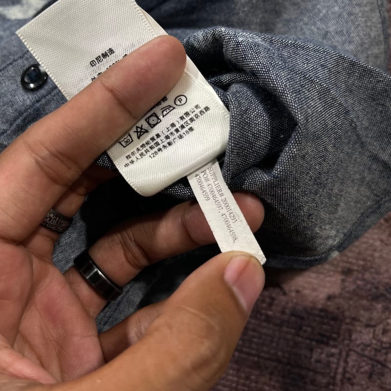 Kemeja Ralph Lauren denim & supply second, foto 7