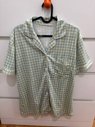 Baju Tidur Piyama Pajamas Motif Kotak