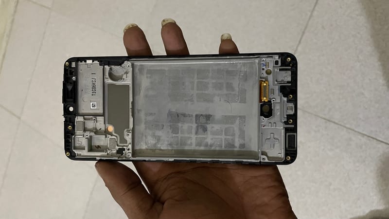 lcd sm a32 original copotan, foto 2