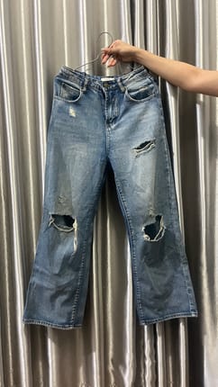 Beatrix Ripped Baggy Jeans WEAR.THREEK