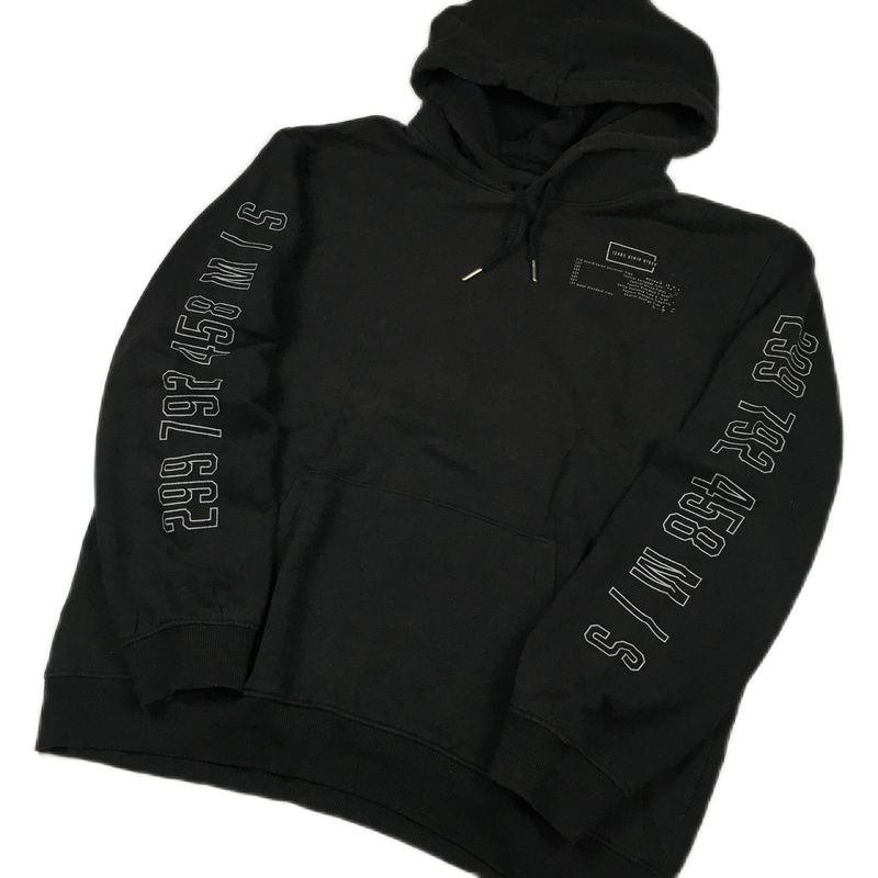 H&M Casual Windbreaker Pria black, foto 2