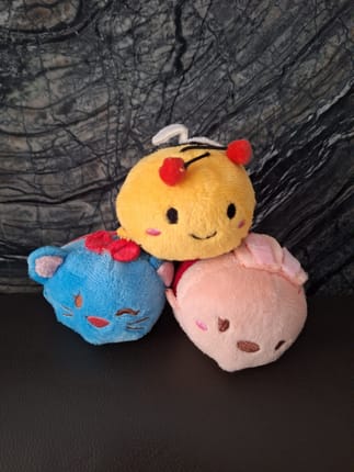 3 boneka gantung bentuk hewan