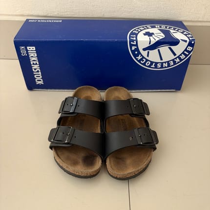 Sandal Birkenstock Arizona Birkoflor Kids Black