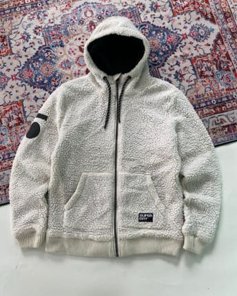 Hoddie Zip Super Dry Sherpa BA54