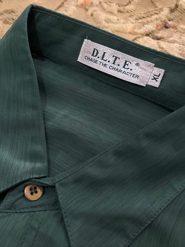 Kemeja Vintage Green colour, foto 2