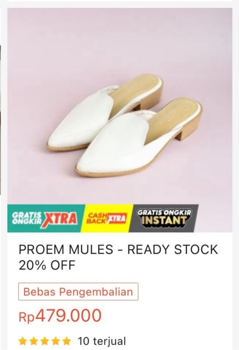 Minimalist Loafer Wanita white, foto 4