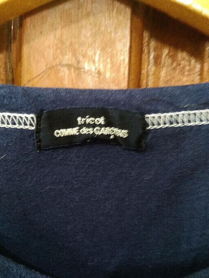 COMME des GARÇONS Y2K Blouse Wanita navy, foto 2