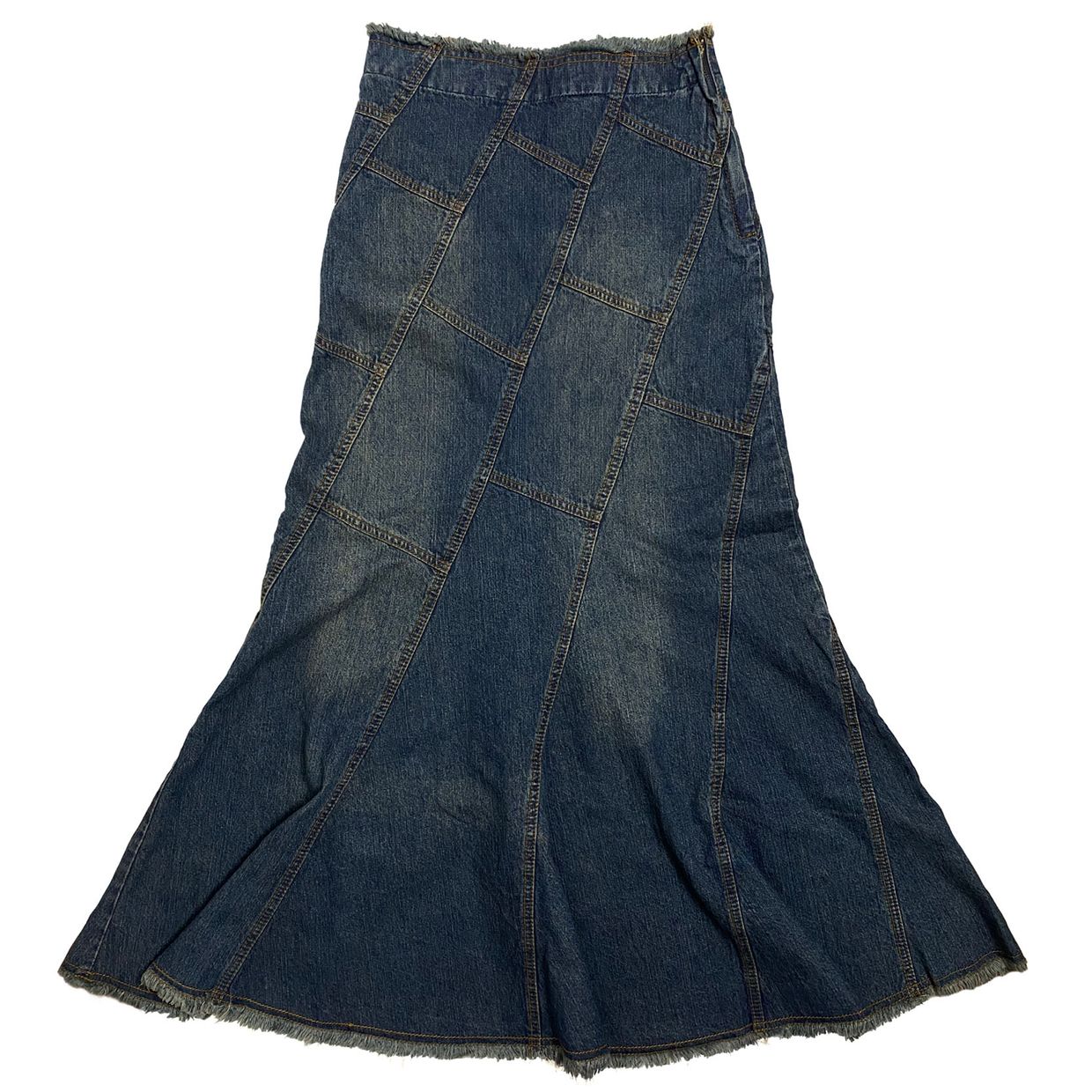 y2k Long Denim Skirt Fits high, foto 2
