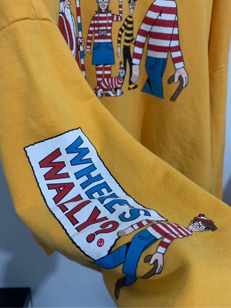 Vintage Sweatshirt Pria yellow, foto 4