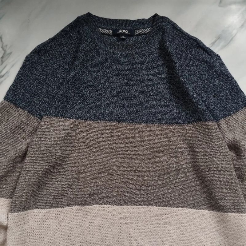 Spao Casual Sweater Pria multicolor, foto 2