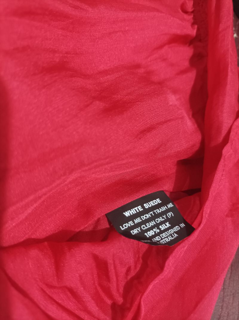 Vintage Blouse Wanita red, foto 6
