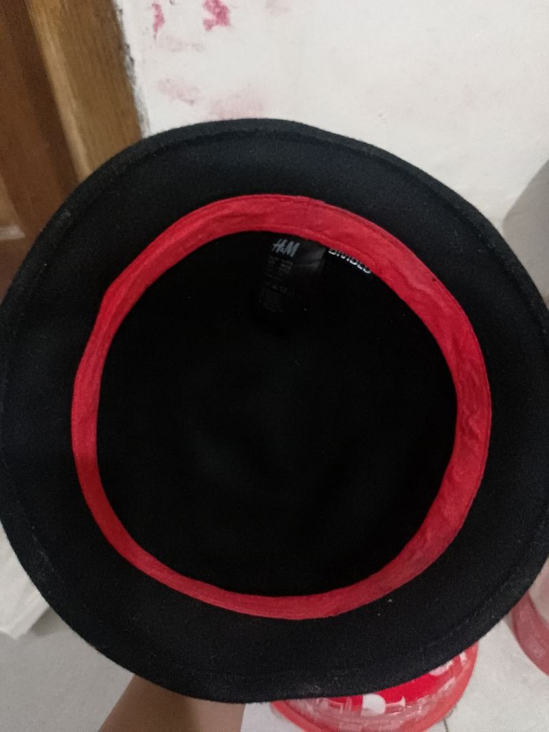 H&M Vintage Hat Pria black, foto 3