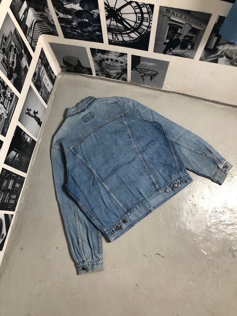 Converse Vintage Denim jacket Pria blue, foto 8