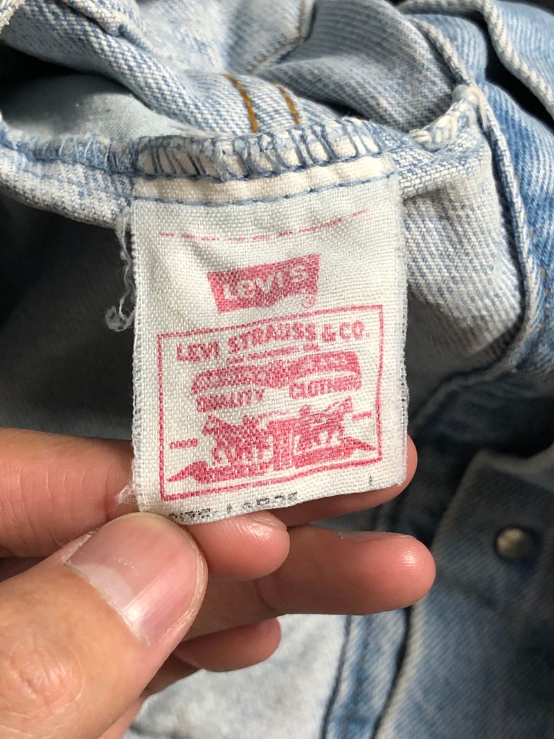 Levi's Vintage Denim jacket Pria blue, foto 6