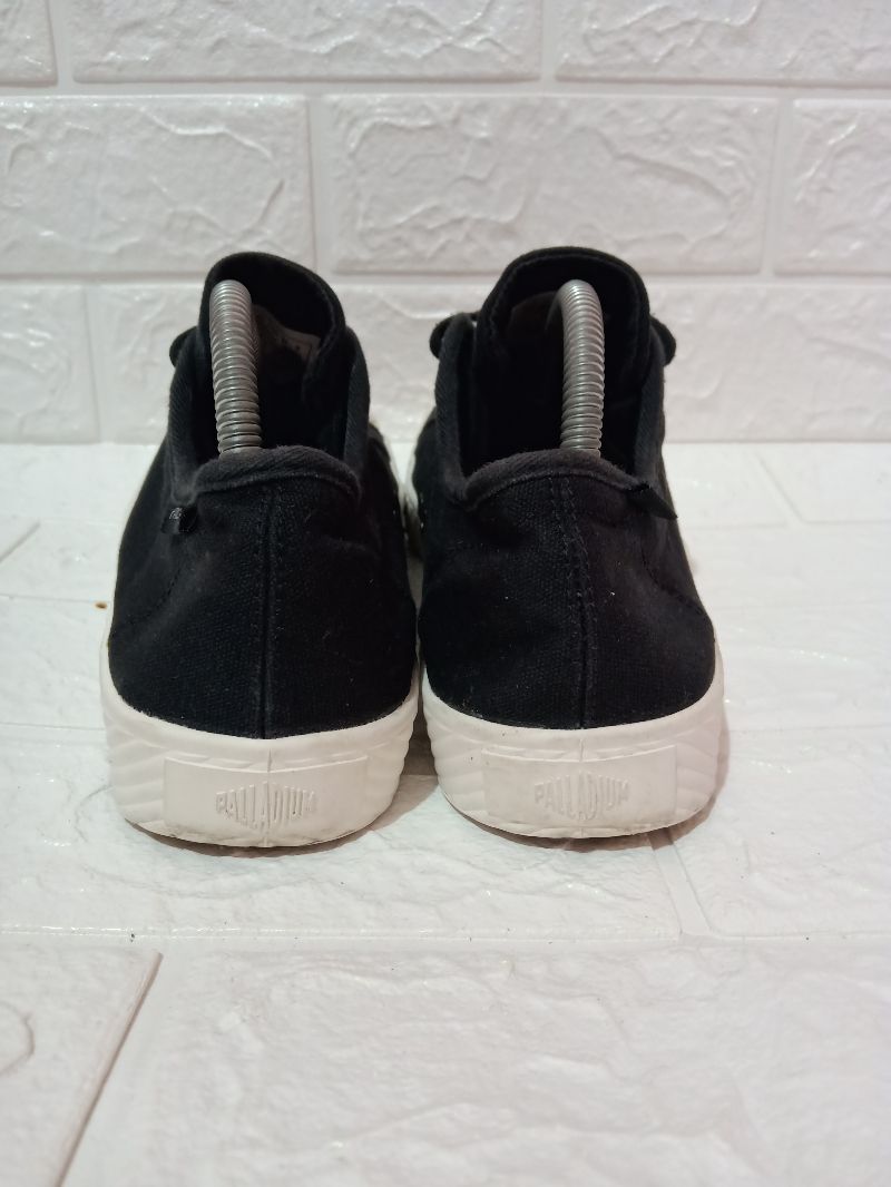 Casual Sneakers Pria white black, foto 3