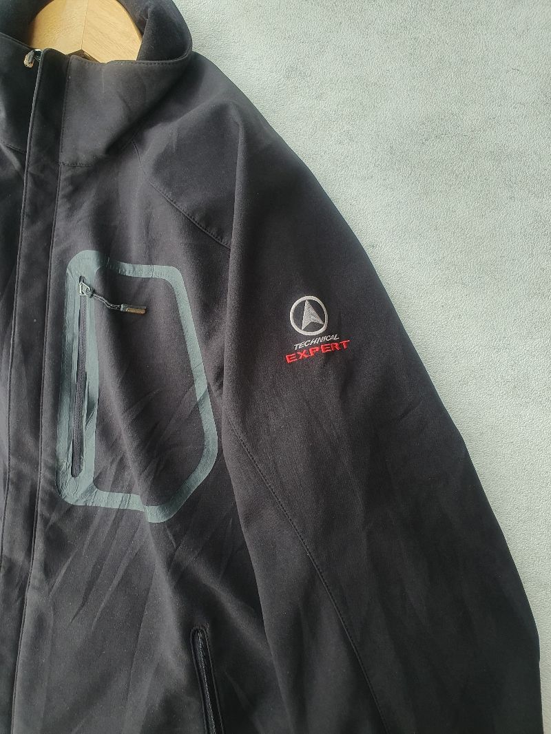 Kolon Sport Gorpcore Casual Track jacket Pria black, foto 4