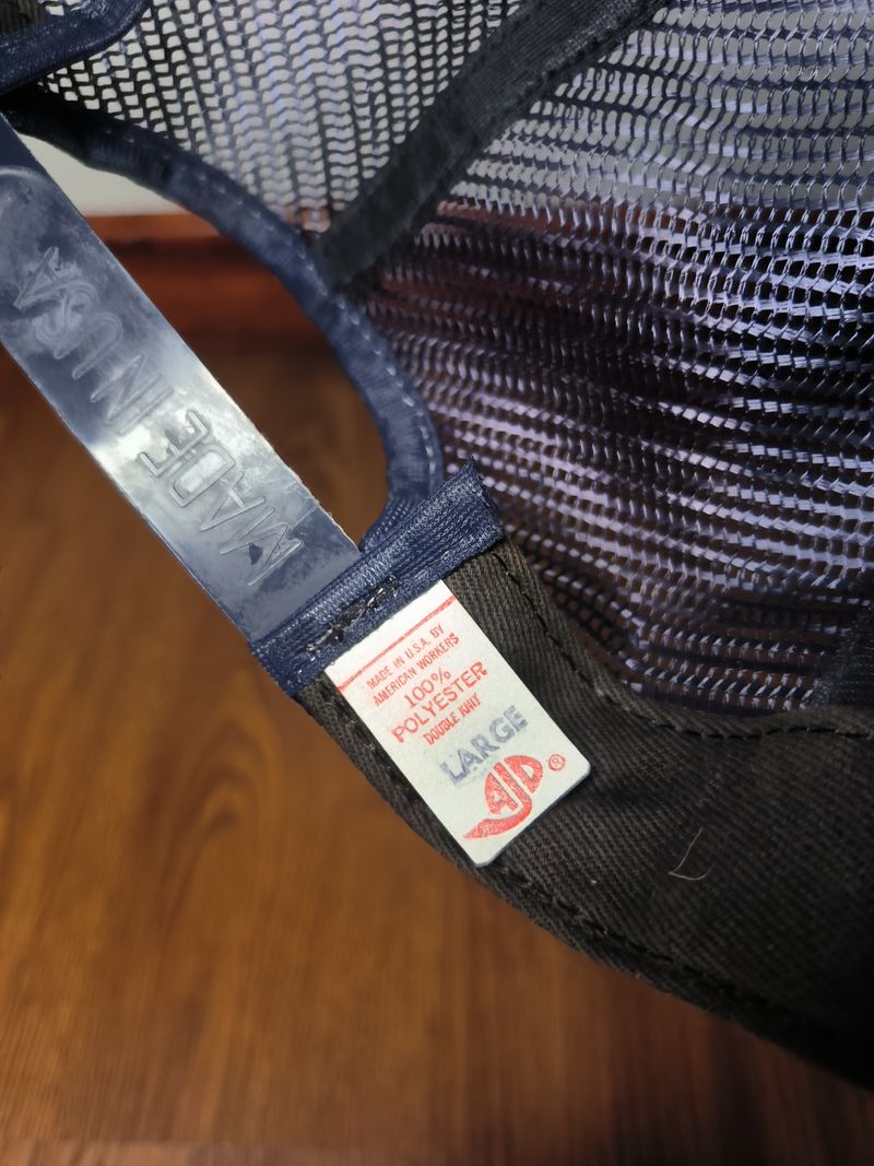 Vintage Y2K Hat Pria navy, foto 5