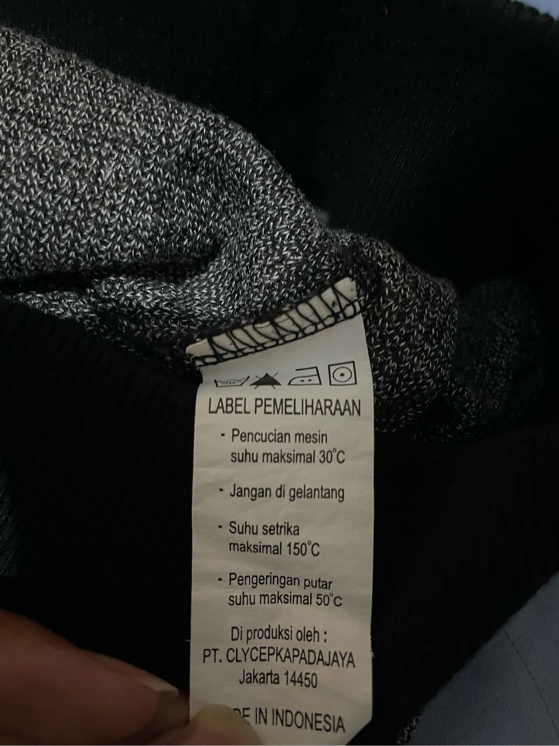 Indie Casual Sweater Pria black gray, foto 4